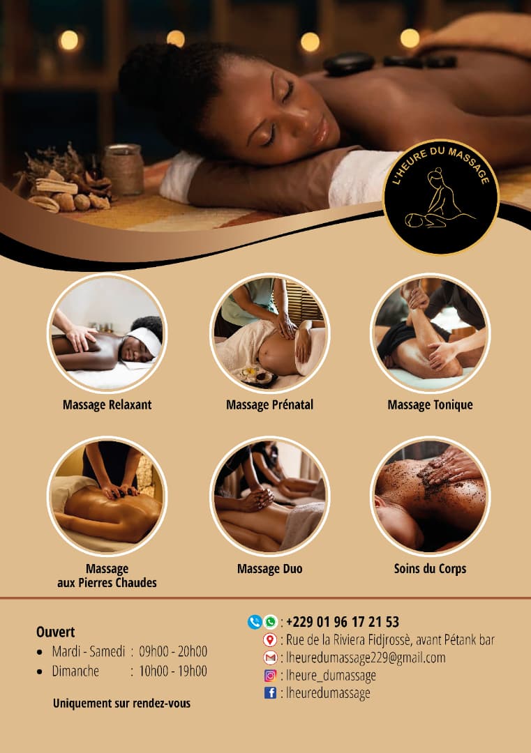 Nos Services - L'heure du Massage